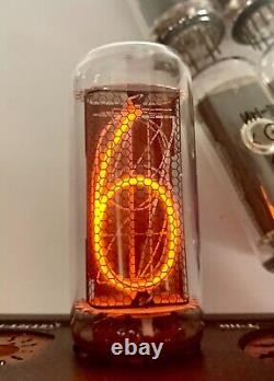 IN-18? -18 IN18 Nixie indicator tube for clock. New. Same date. Lot 6 pcs