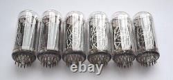 IN-18 6pcs Same Date 87/07 NOS NIXIE TUBES NEW 100% GARANTY WORKING IN18