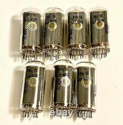 IN-18 IN18 -18 Nixie indicator tube for clock. New. Same date. Lot 7 pcs
