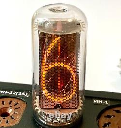 IN-18 IN18? -18 Nixie indicator tube for clock. Used. Lot 4 pcs