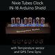 In-18 Nixie Tubes Clock Divergence Meter Gps Sync. 12/24h, 3-5days Free Shipping