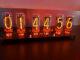 In-18 Nixie Clock Assembled 6 Nos Tubes Largest Nixie Tubes Available