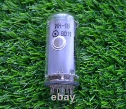 IN-18 Nixie Tube Indicator for clock USSR Tested NOS 1pcs