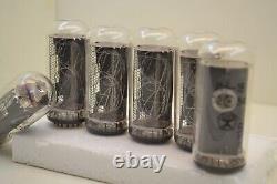 IN-18 x 6pcs. Large Nixie Tubes for Clock Tube Tested NOS Ussr One party