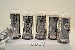 IN-18 x 6pcs. Large Nixie Tubes for Clock Tube Tested NOS Ussr One party