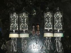 IN-23 NIXIE TUBES SET FOR CLOCK 1975s ULTRA RARE Tested 4PCS+4pcs IN-3 FREE