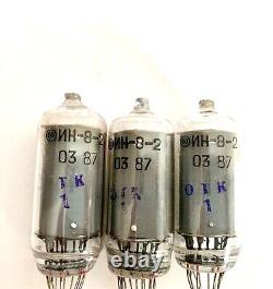 IN-8-2? -8-2 Nixie indicator tube. New. Same-date. Lot 15 pcs