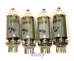 IN-8? -8 IN8 Glow discharge indicator, Nixie tube for clock, New, Lot 9 pcs