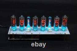IN-8 Nixie Tubes Clock Tubes Columns Temp F/C 12/24H SlotMachine WITH SOCKETS