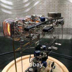 IN12 Nixie Tube Clock Transparent Visual Design High Accuracy LED Clock