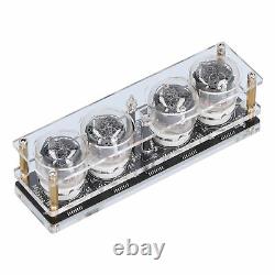 IN12 Tube Clock Nixie Tube Clock LED Backlight Cyclically Gift For Living