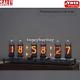 In14 Glow Tube Clock Fluorescent Nixie Display Time Date Temperature With Tube
