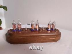 IN14 nixie clock Old Star style copper insertions Monjibox Nixie