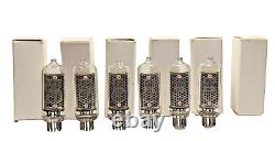 IN8 IN-8 NIXIE TUBE FOR CLOCK /MELZ / SAME DATA 1976 /OTK/NEWithNOS/ TESTED QTY-6