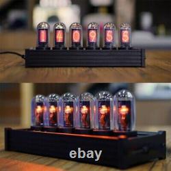 IPS Nixie Tube Clock with 135240 Pixels Display and Customizable Color Effects