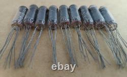 IV-9 IV9? -9 (IV-9) Soviet Vintage Nixie Numintron lot 9 pcs