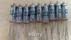 IV-9 IV9? -9 (IV-9) Soviet Vintage Nixie Numintron lot 9 pcs