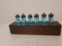 IV11 VFD Tubes (Nixie era) Alarm Clock by Monjibox Nixie color Brown