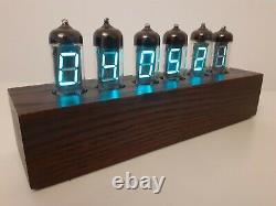 IV11 VFD Tubes (Nixie era) Alarm Clock by Monjibox Nixie color Brown