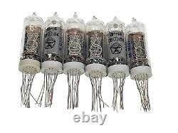 In-14 Ussr Nixie Tubes For Clock New Tested/ Otk/ Qty-6