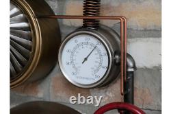 Large Industrial Style Pipe Indoor Wall Clock