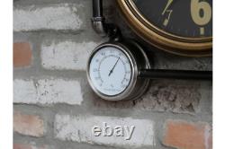 Large Industrial Style Pipe Indoor Wall Clock