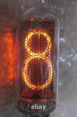 Lot of 2 pcs IN-18 Large Nixie Tubes for Clock New Tested 100%