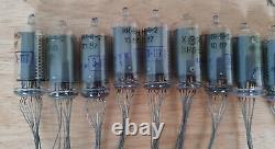 Lot of 25 IN8-2 Nixie tubes. NOS. For Nixie clock. Tested