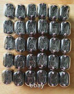 Lot of 30 In-12 Nixie tubes. NOS. Tested. For Nixie clock