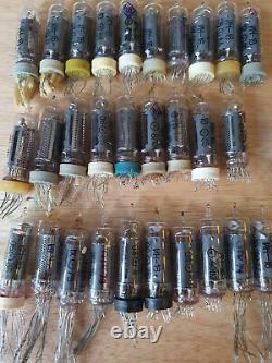 Lot of 30 x In-16 Nixie tubes. Tested. For Nixie clock