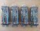 Lot Of 4 In-18 Nixie Tubes. Nos. Tested. For Nixie Clock