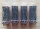 Lot Of 4 In-18 Nixie Tubes. Used. Tested. For Nixie Clock. Perfect Condition