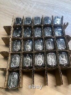 Lot of 50pcs IN-12A(B) NIXIE TUBES FOR NIXIE CLOCKS NEW EXCELLENT CONDITION