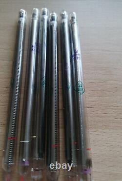 Lot of 6 In-13 Nixie long bargraph tube. NOS