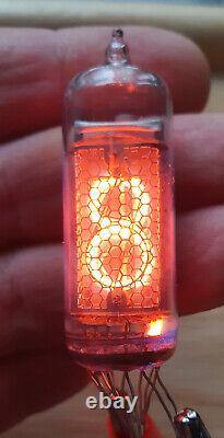 Lot of 6 x In-14 Nixie tubes. NOS. 2 x in-3 tubes. NOS. 1. For Nixie clock