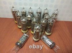 Lot of 6pcs IN-14 USED NIXIE TUBES 100% GARANTY WORKING TESTED USA warehouse