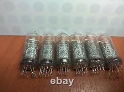 Lot of 6pcs IN-14 USED NIXIE TUBES 100% GARANTY WORKING TESTED USA warehouse