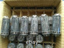 MATCHED SET 6x IN18 IN-18 -18 NIXIE TUBES NOS NEW Divergence Meter Clock