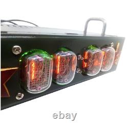 Metro 2033 Game Nixie Tube Table Clock with IN-12 Tubes. Post Apocalypse Style