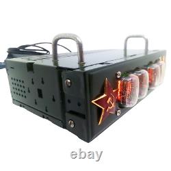 Metro 2033 Game Nixie Tube Table Clock with IN-12 Tubes. Post Apocalypse Style