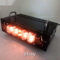 Metro 2033 Game Nixie Tube Table Clock with IN-12 Tubes. Post Apocalypse Style