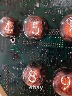 Monjibox Nixie Wall clock with German Z560M Nixie tubes