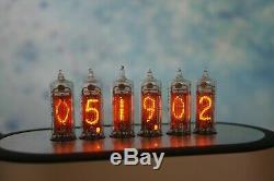 Monjibox Nixie clock uhr PJ600 Series IN16 tubes Aluminium case