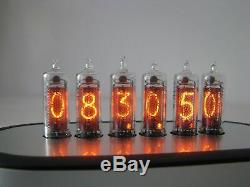 Monjibox PJ600 Series Nixie Clock IN16 tubes Aluminium case