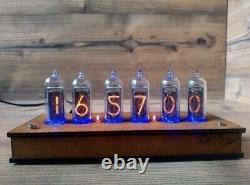 NIXIE CLOCK IN-14. Lamp Clock Retro Vintage. US units also available