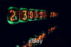NIXIE TUBE Clock Vintage Pulsar IN-12 6-tubes assembled adapter