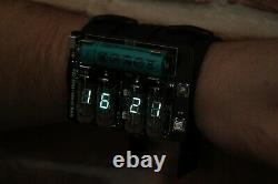 NIXIE VFD ERA WRIST WATCH CLOCK BASED ON IV-3A Date Temparature Display METRO