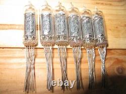 NOS 6pcs IN-16 nixie tube new for clock Punkt Röhre Uhr neon