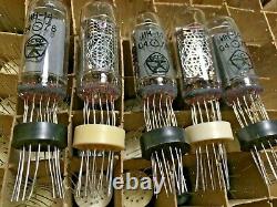 NOS Lot of 100 pcs IN-14 VINTAGE USSR NIXIE Tubes For clock Tested / =1978= IN14