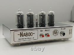 Naboo' Contemporary Stainless Steel Nixie tube Clock from Bad Dog Designs